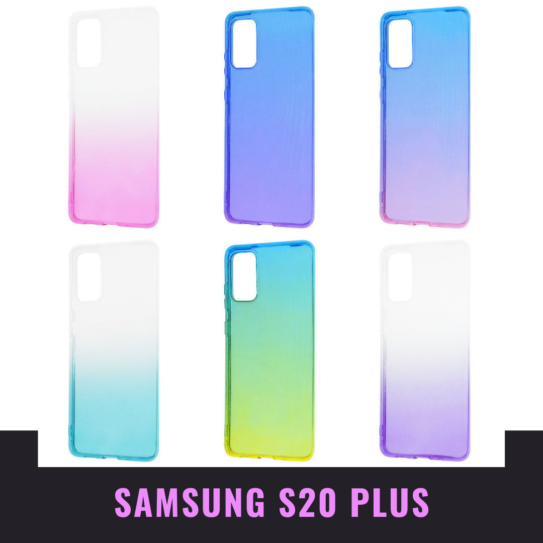 Силикон 0.5 mm Gradient Design Samsung Galaxy S20 Plus